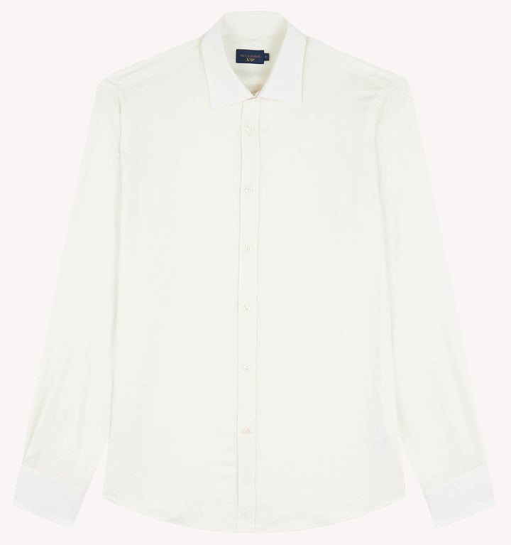 Paul & Shark X-Soft Sport Shirt in Ecru