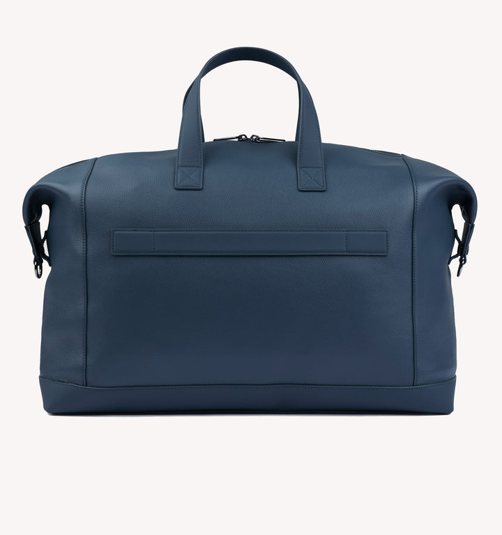Paul & Shark Tumbled Leather Holdall in Blue