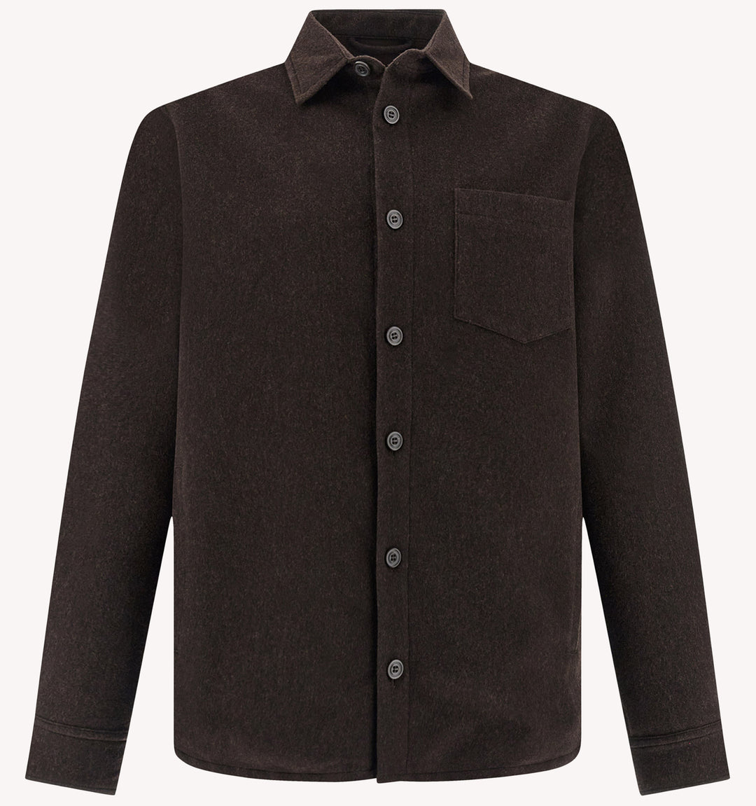 Paul & Shark Overshirt in Coffee