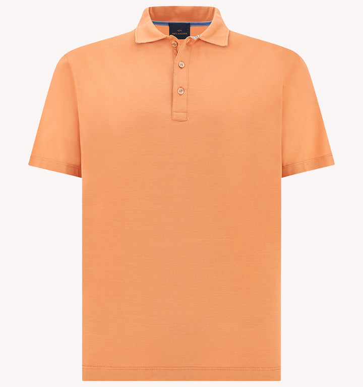 Paul & Shark Polo in Apricot Wash