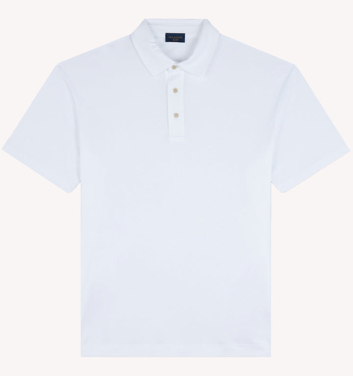 Paul & Shark X-Soft Interlock Polo in Snow White