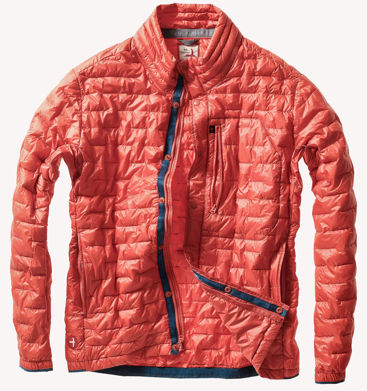 Relwen Featherweight Down Jacket in Dark Orange