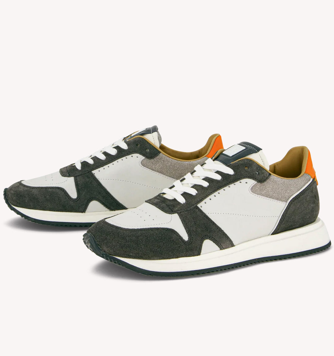 Rubirosa Kim Sneaker in White Black