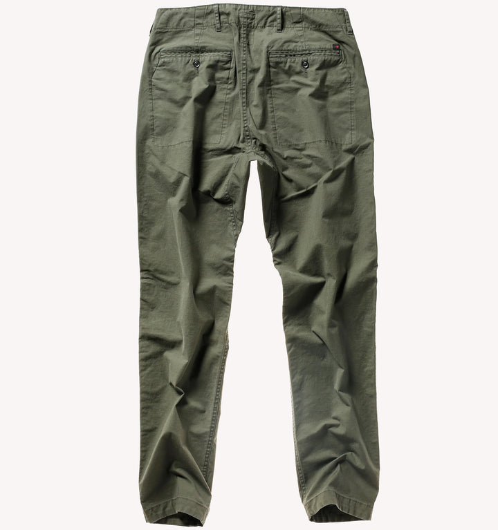 Relwen Dura Flex Chino Sport Pant in Military Olive