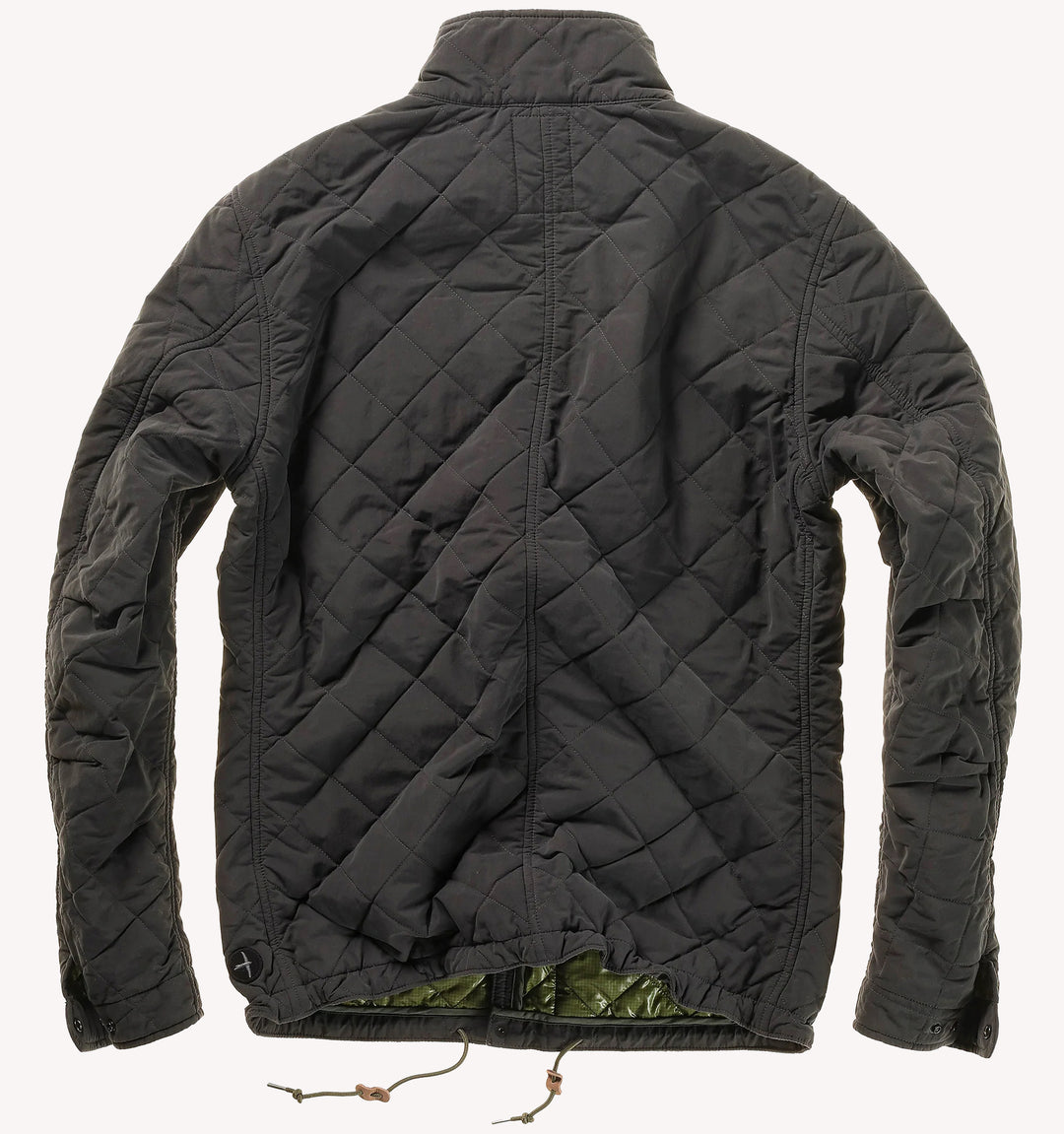 Relwen Quilted Tanker Jacket in Charcoal