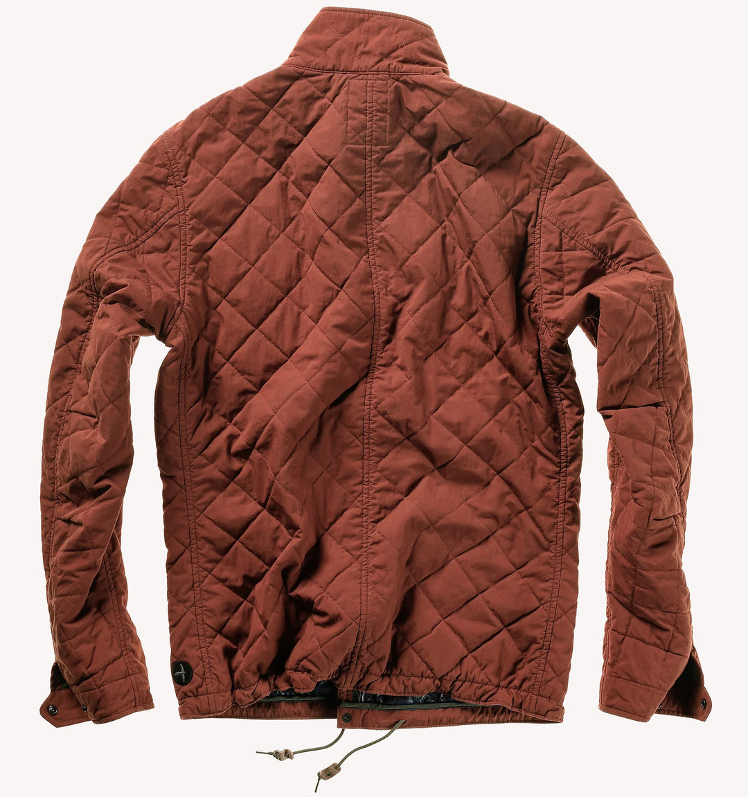 Relwen Quilted Tanker Jacket in Chestnut