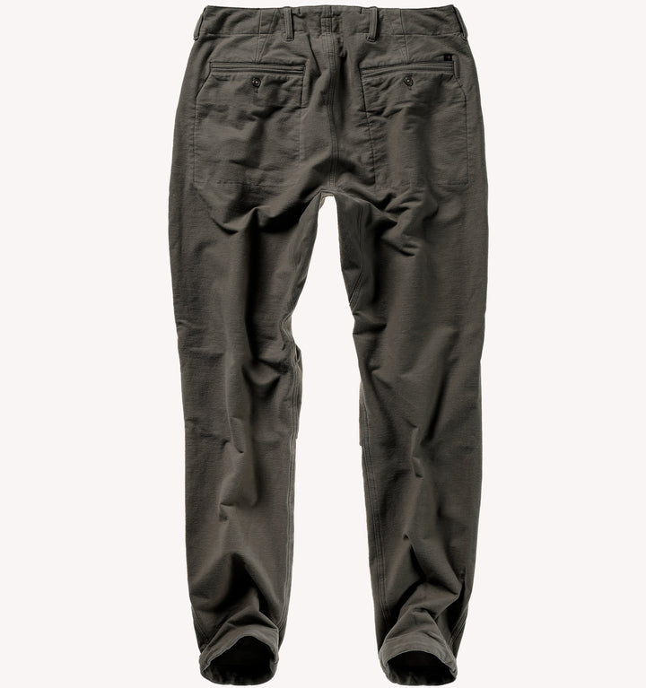 Relwen Moleskin Chino Sport Pant in Char Loden