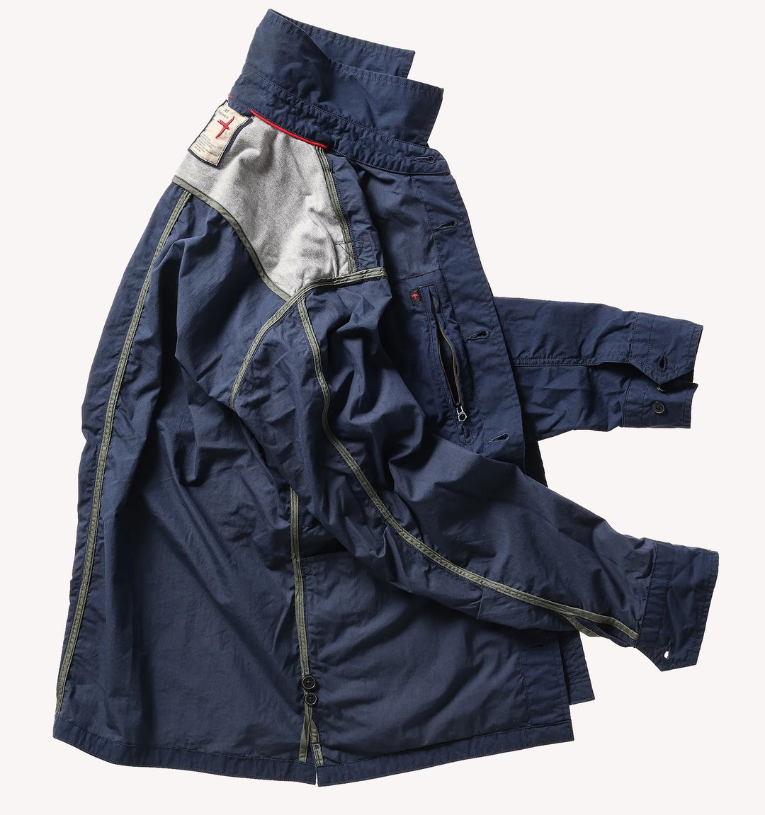 Relwen Combat Overshirt in Bright Navy
