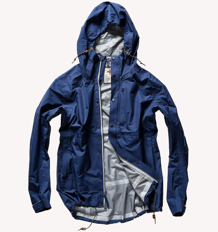 Relwen Ultra Rain Shell Jacket in Bright Navy