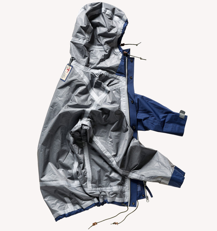 Relwen Ultra Rain Shell Jacket in Bright Navy