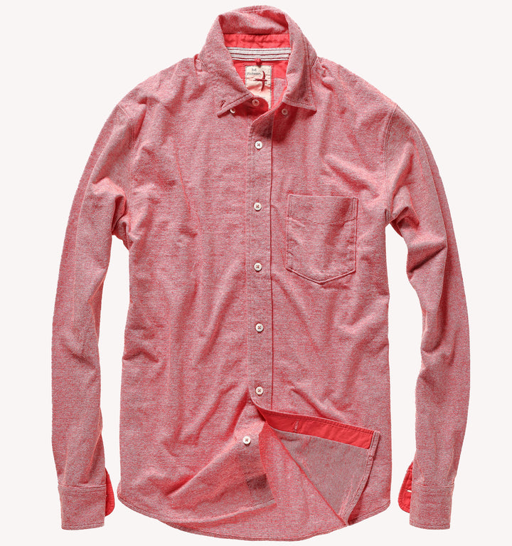 Relwen Flineline Sport Shirt in Red White