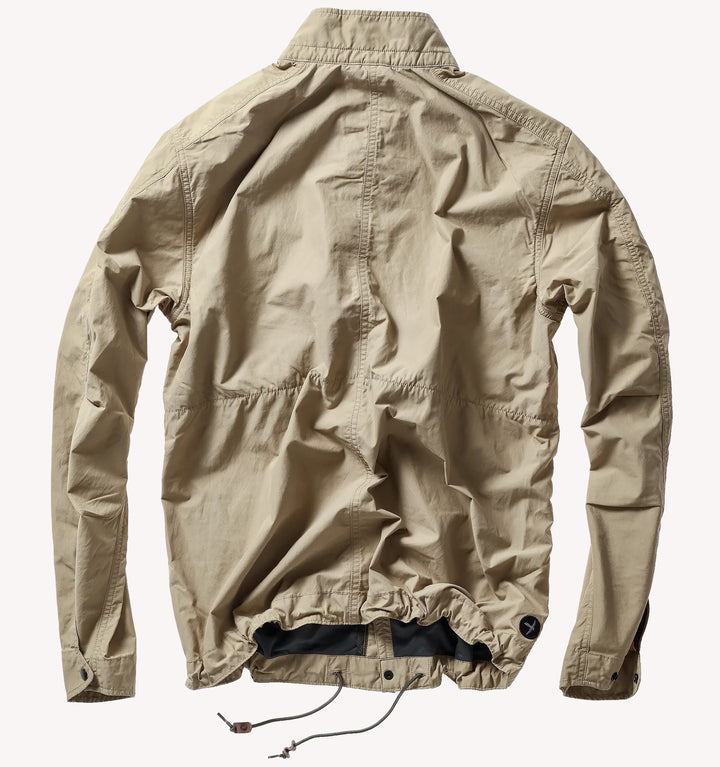 Relwen Sailcloth Tanker Jacket in Desert Khaki