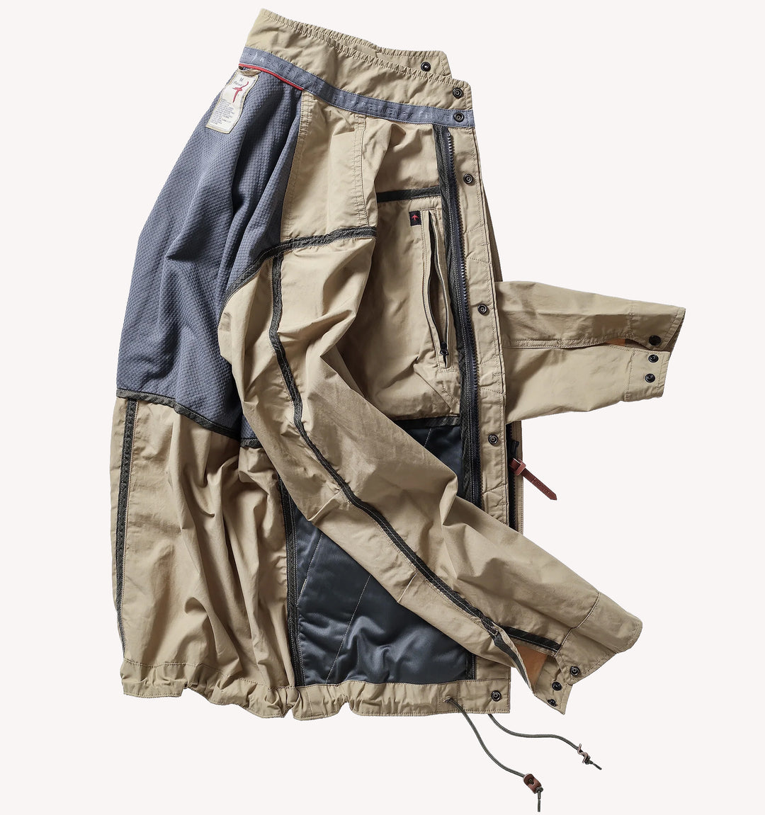 Relwen Sailcloth Tanker Jacket in Desert Khaki