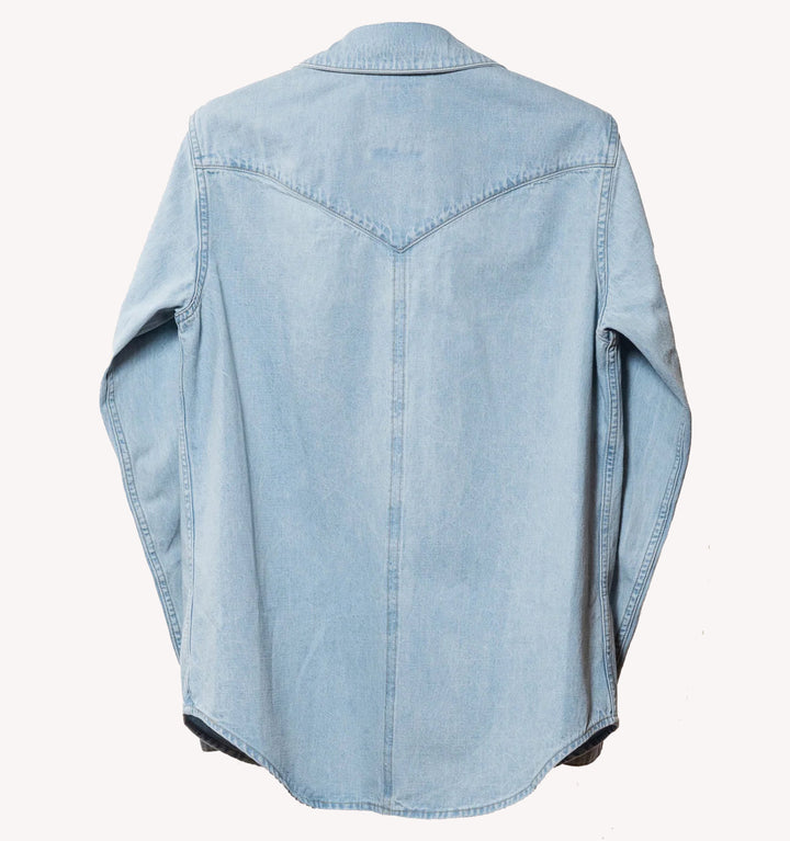 Savas Allen Shirt Jacket in Light Wash