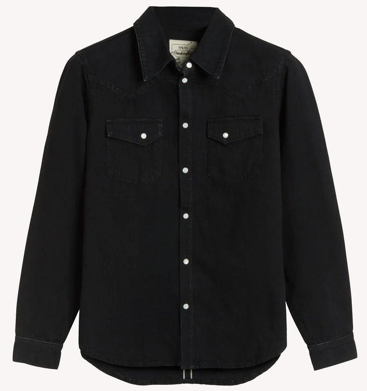 Savas Allen Shirt Jacket in Black