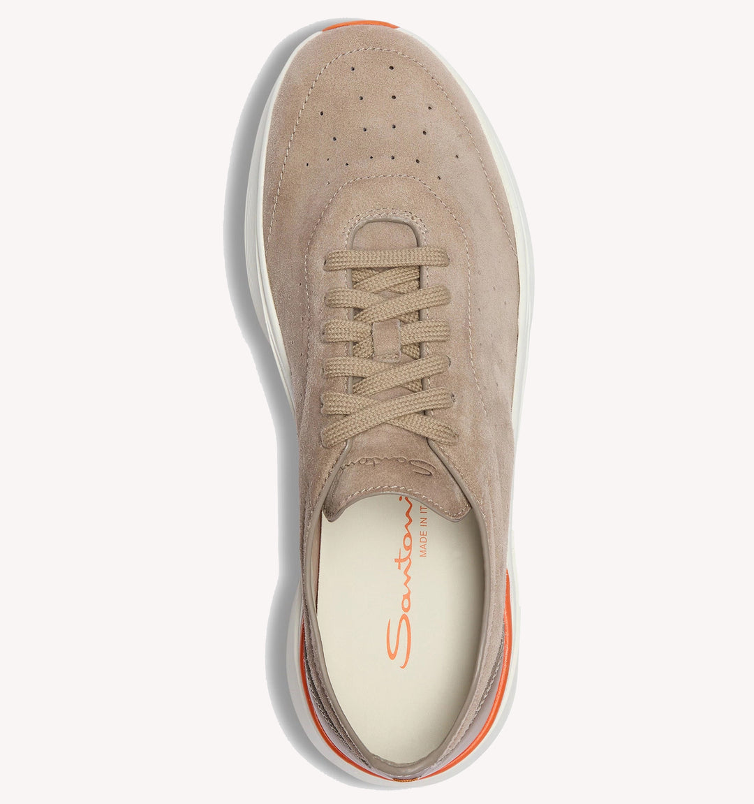 Santoni Bounce Sneaker in Beige