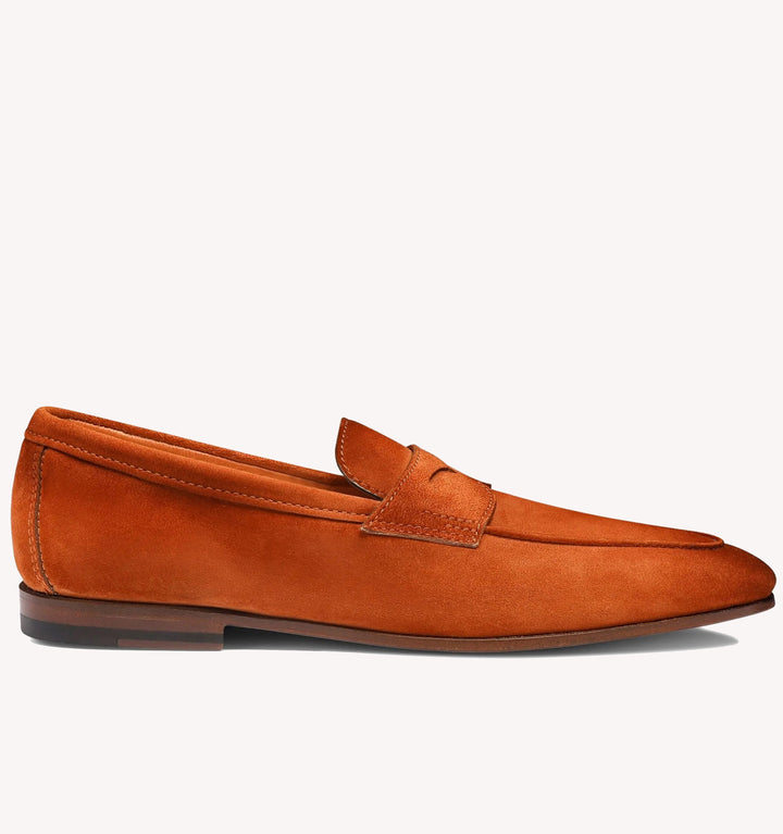 Santoni Carlos Loafer in Orange