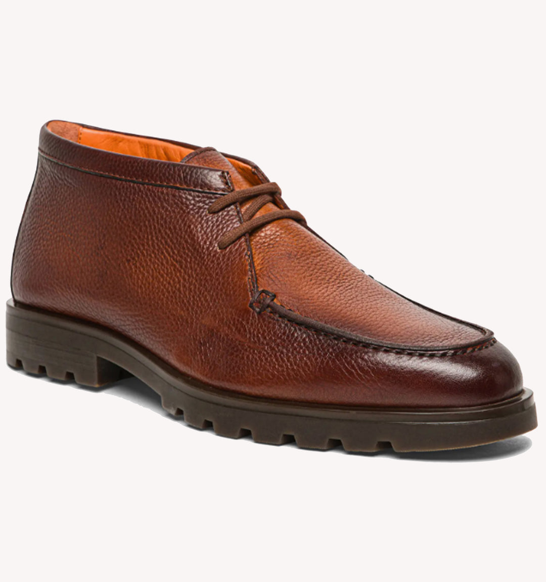 Santoni Rock Chukka Boot in Brown