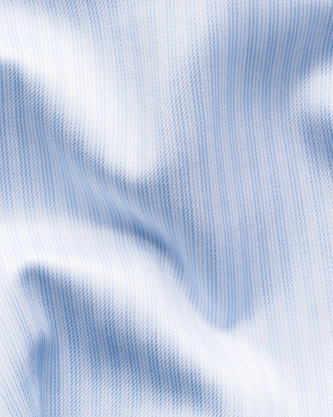 Eton Stripe Dress Shirt in Light Blue