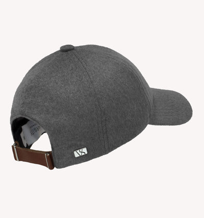 Varsity Cashmere Hat in Grey