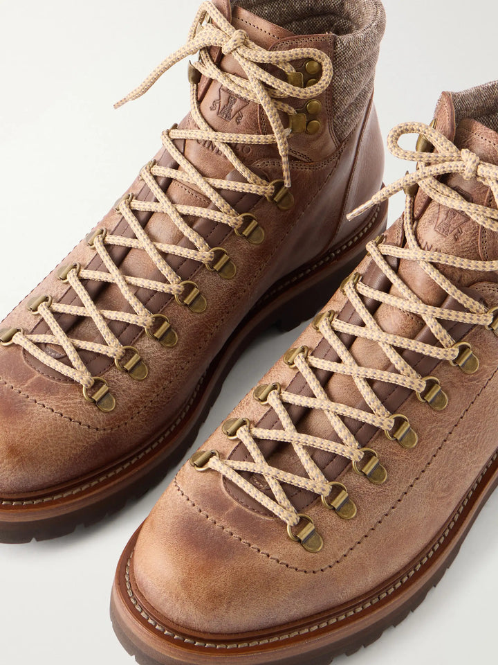 Brunello Cucinelli Hiker Boot in Camel