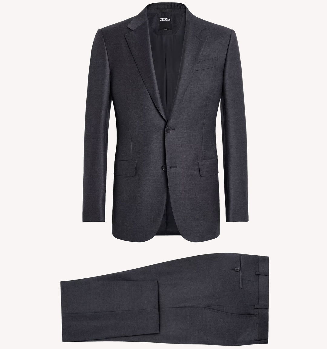 Zegna Suit in Charcoal