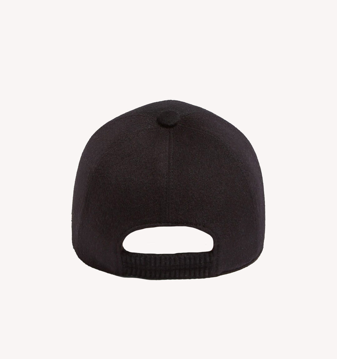 Zegna Oasi Cashmere Baseball Cap in Black