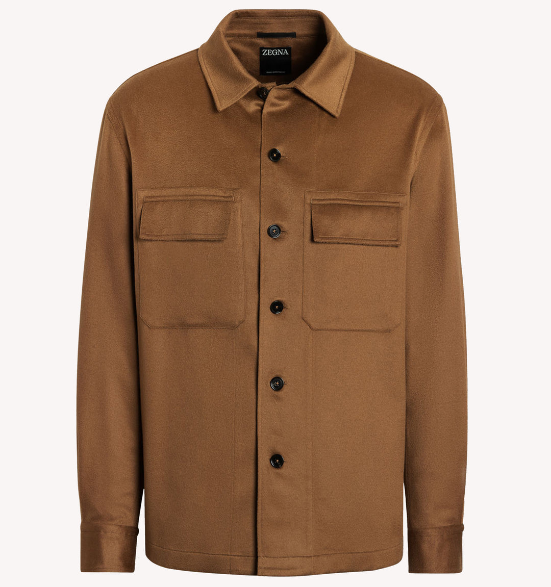 Zegna Overshirt in Dark Foliage