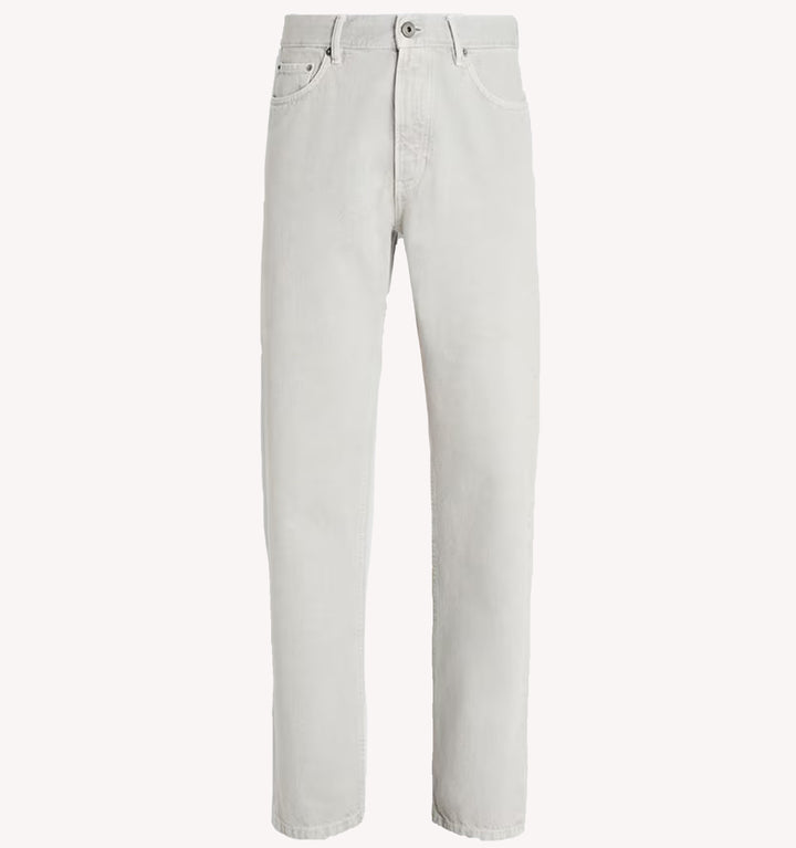 Zegna City Roccia 5-Pocket Jean in Light Grey