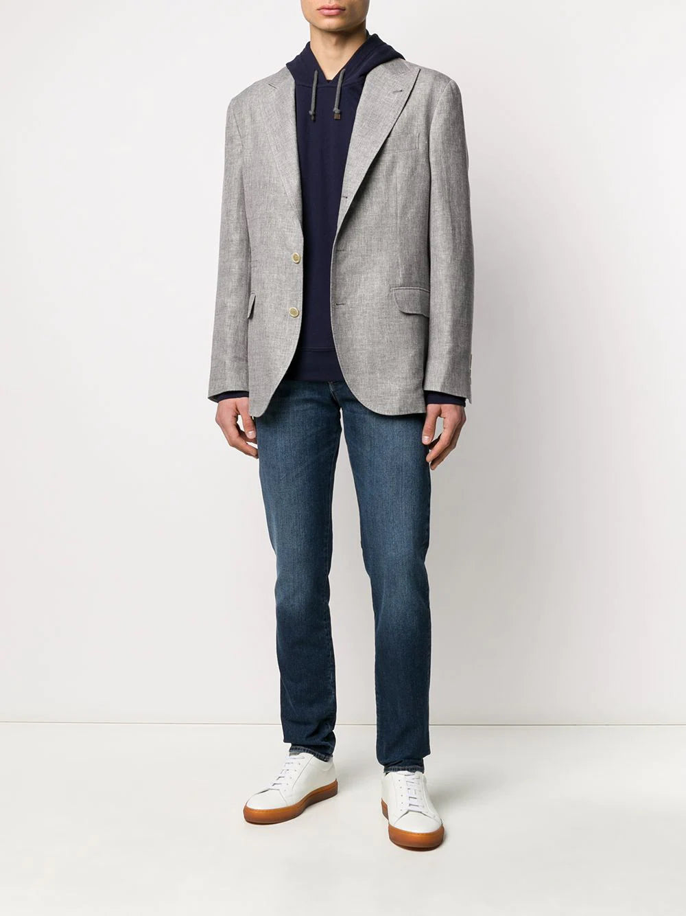 Brunello Cucinelli Jeans in Stonewash Blue