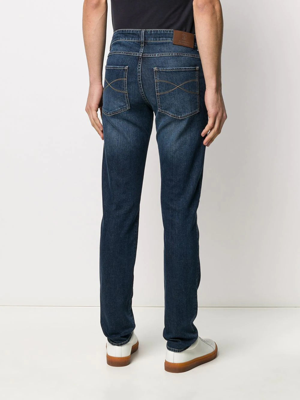Brunello Cucinelli Jeans in Stonewash Blue