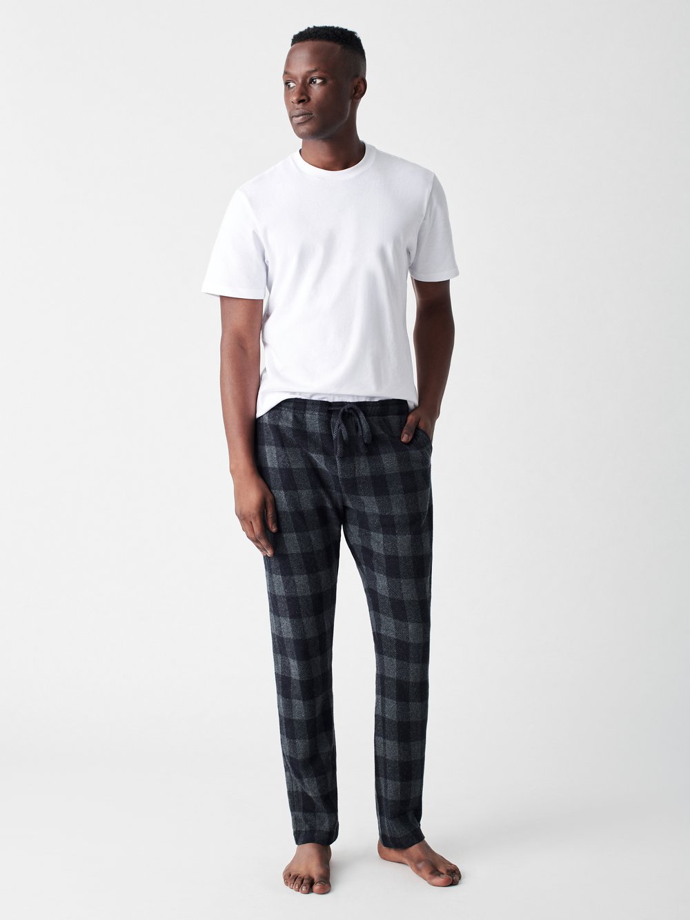 Faherty Legend Pajama Pant in Charcoal