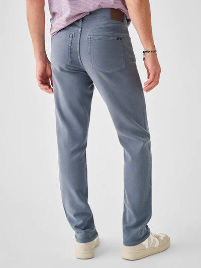 Faherty Stretch Terry 5-Pocket in Faded Ocean