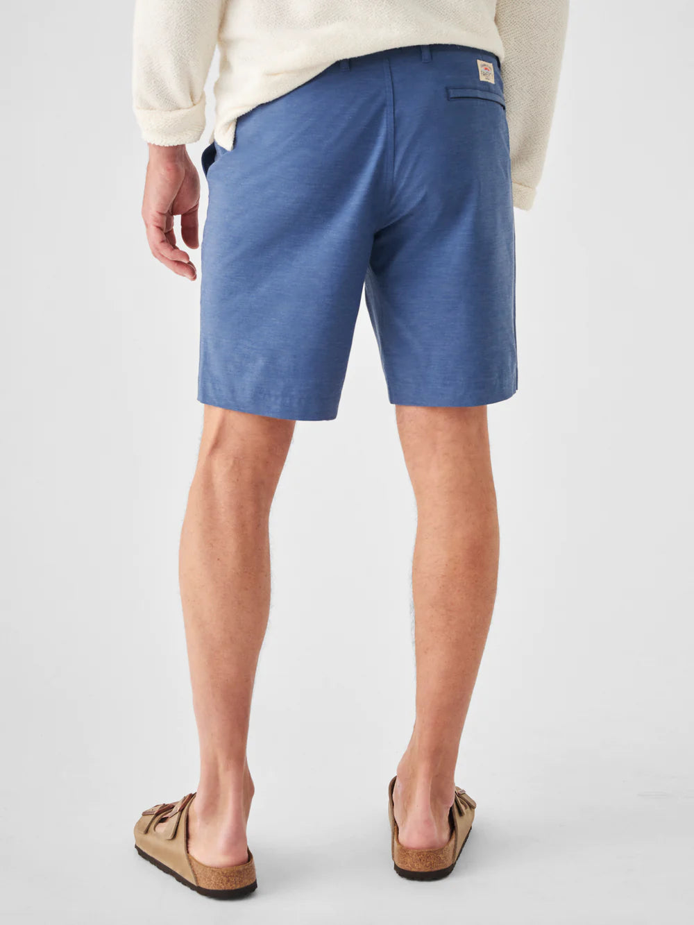 Faherty Belt Loop 9" All Day Short in Navy Blue