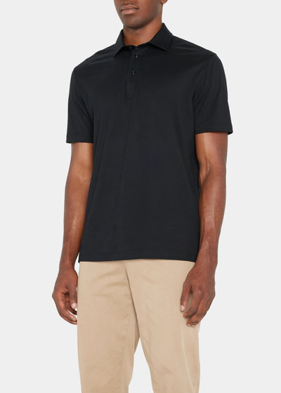 Brunello Cucinelli Polo in Black