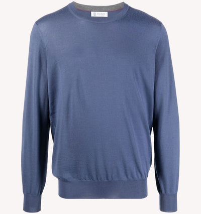 Brunello Cucinelli Sweater in Blue