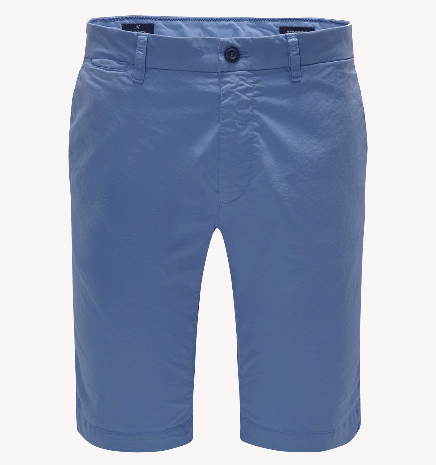 Mason's London Chino Bermuda Shorts in Blue