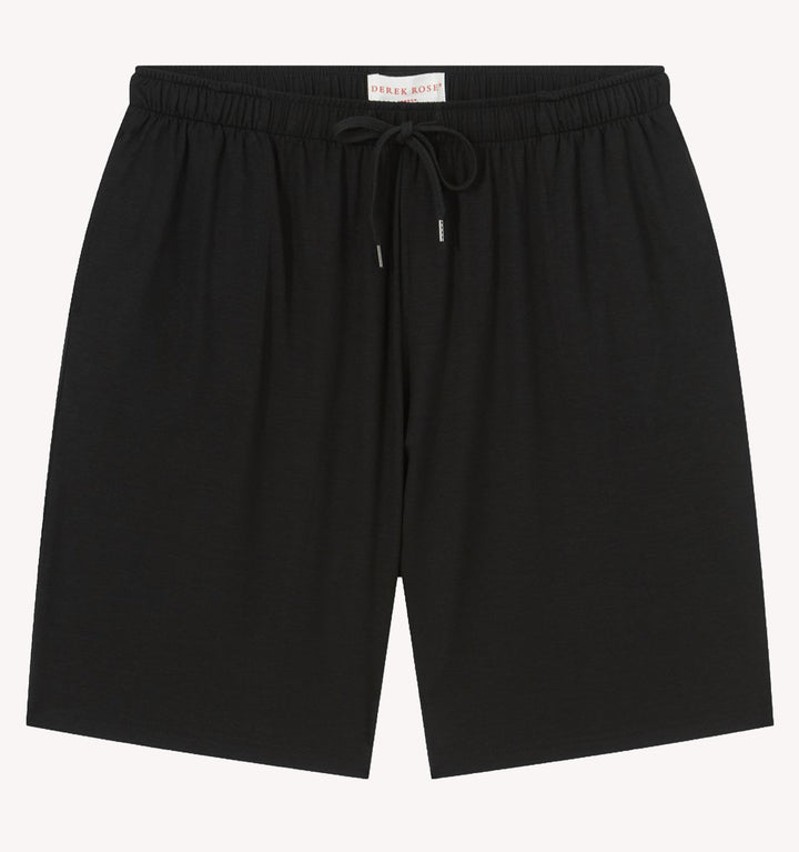 Derek Rose Basel Jersey Shorts in Black