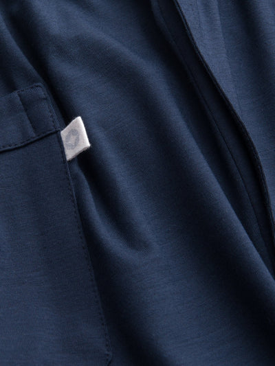 Derek Rose Basel Lounge Pants in Navy