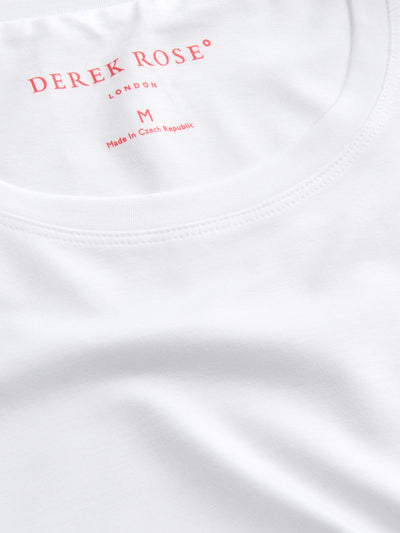 Derek Rose Basel T-Shirt in White