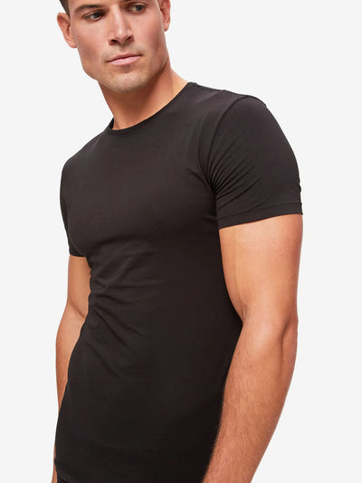 Derek Rose Jack Underwear T-Shirt in Black