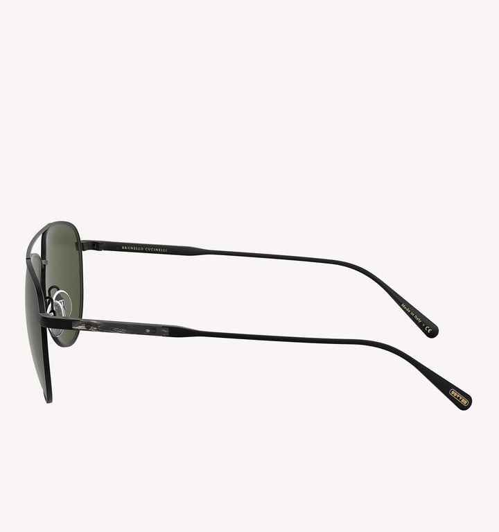 Oliver Peoples X Brunello Cucinelli Disoriano Sunglasses in Black Matte