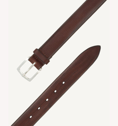 Orciani Lined Bull Belt in Brown