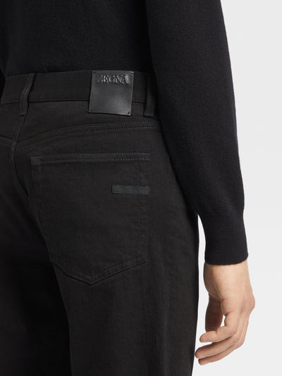Zegna City 5-Pocket Jean in Black