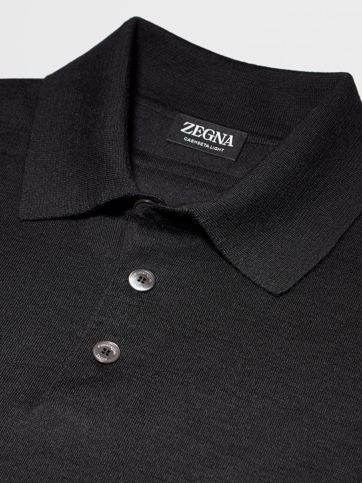 Zegna Polo in Black