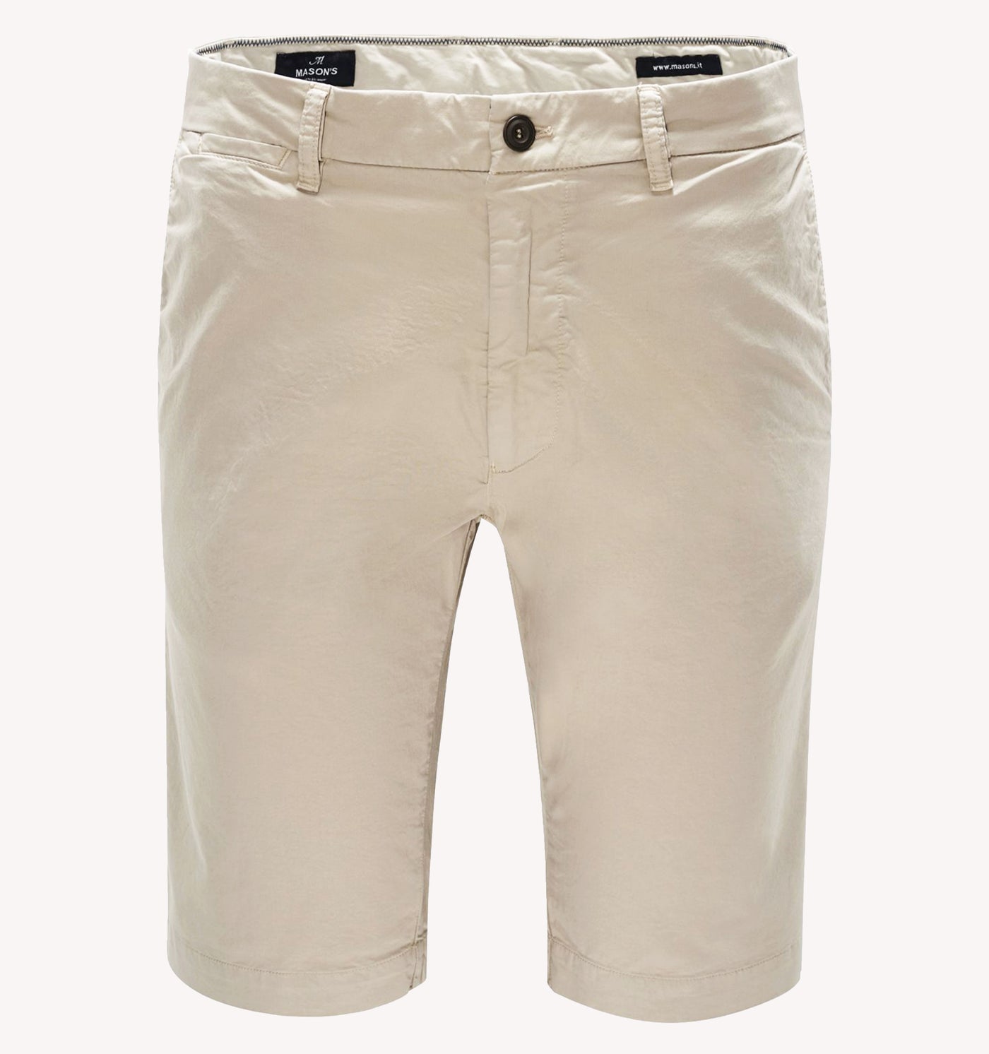 Mason's London Chino Bermuda Shorts in Sand