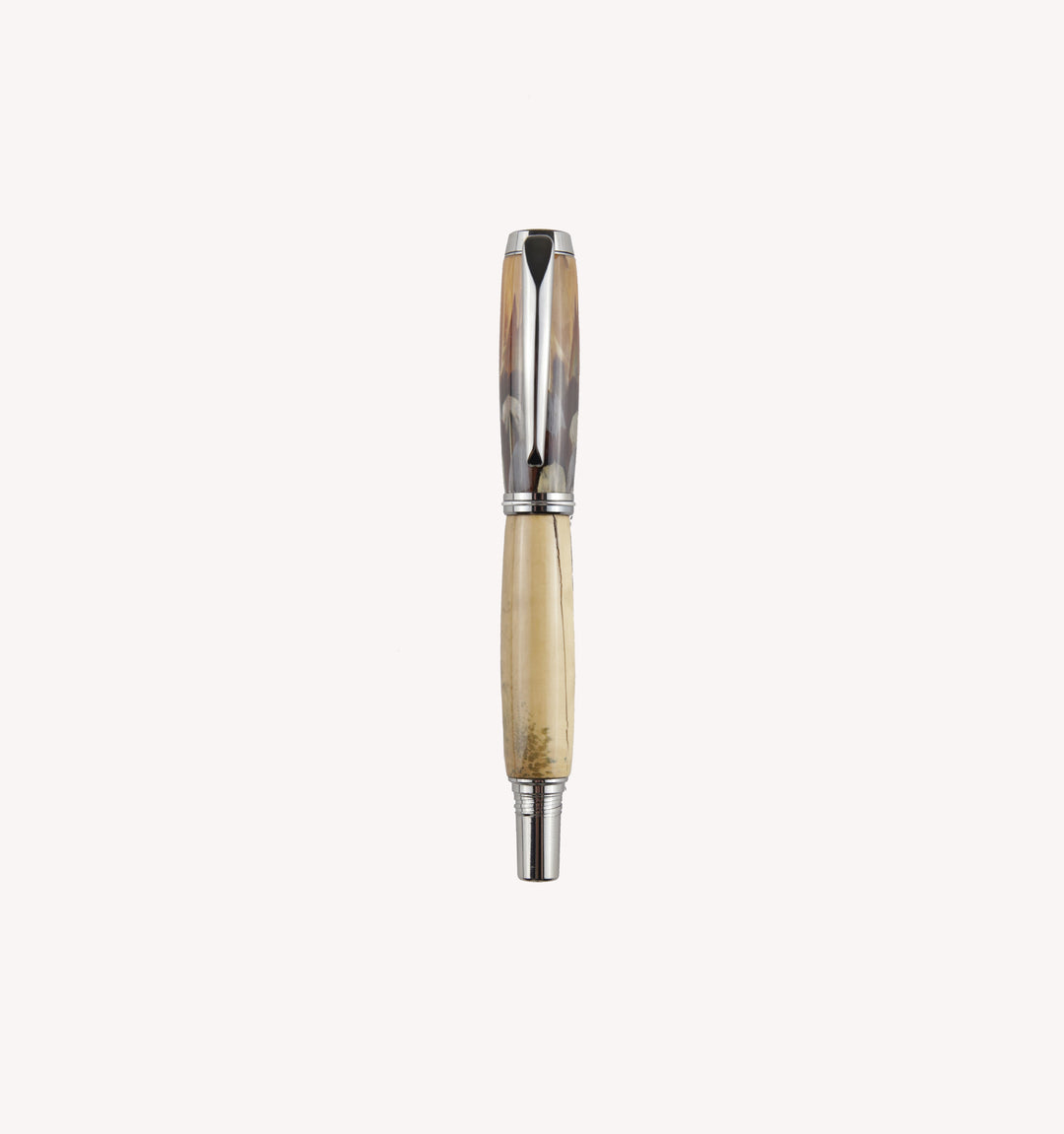 David Feather and Woolly Mammoth Tusk Pen