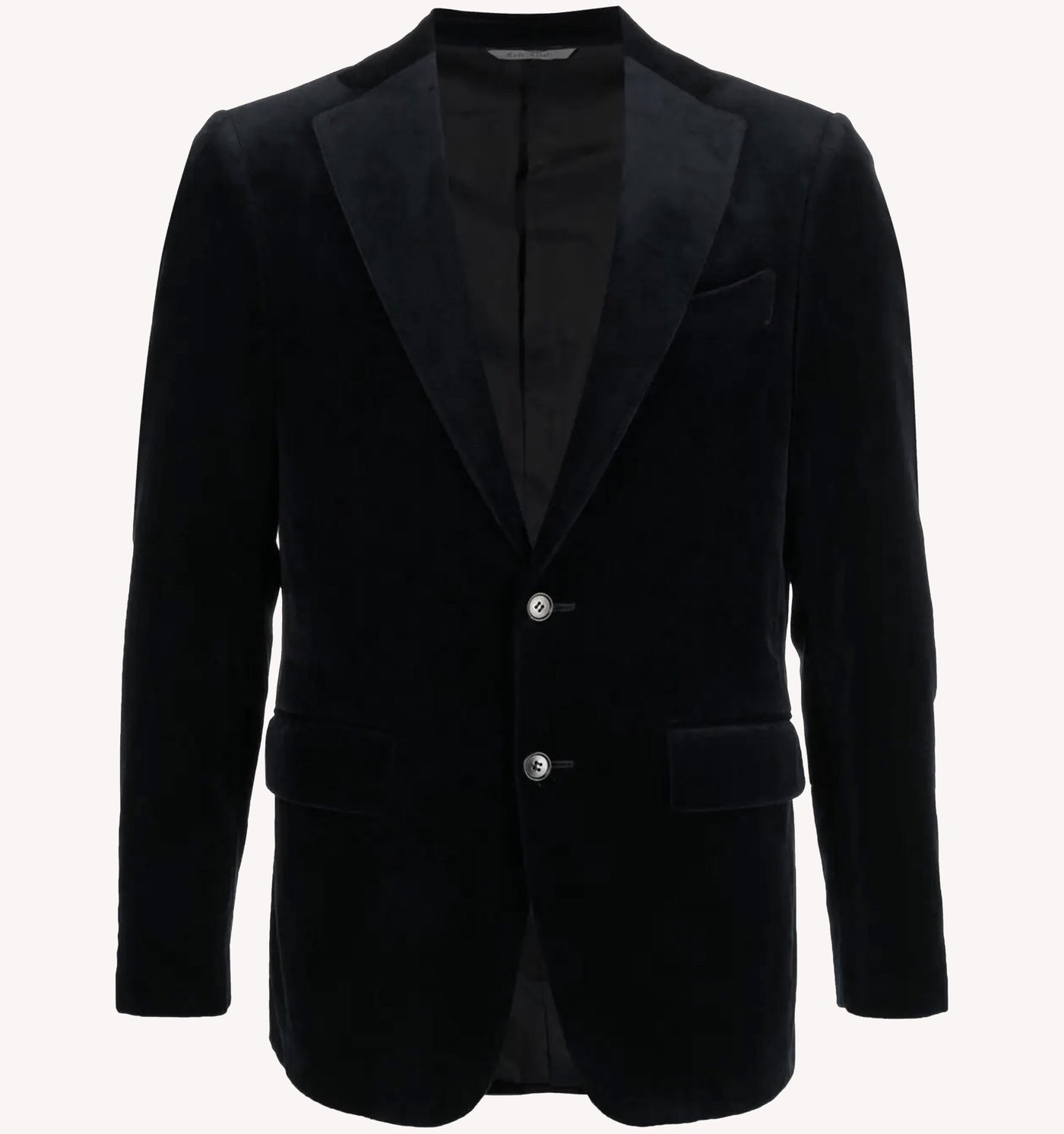 Canali Velvet Tuxedo Jacket in Black