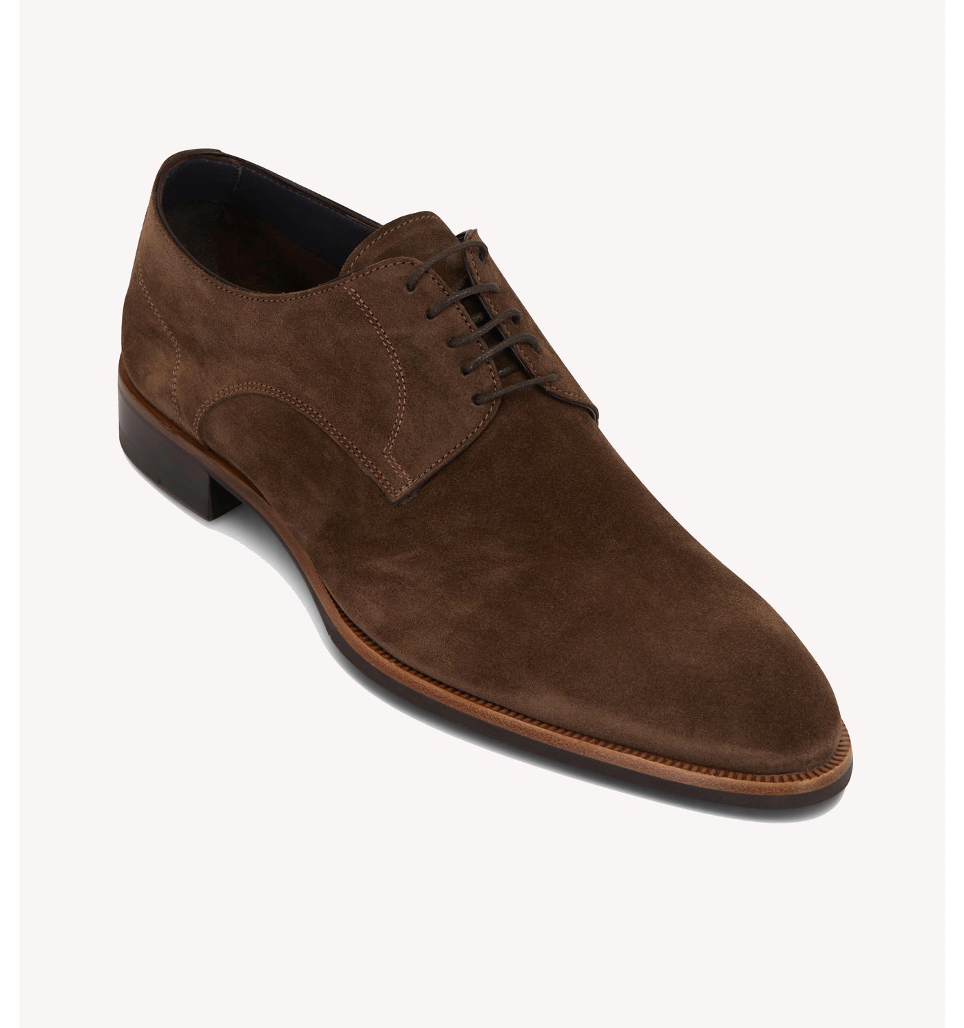 Di Bianco Pisa Lace-Up Shoe in Dark Bark
